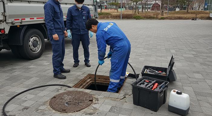 수색동 하수구 고압세척 막혔던 숨통을 틔워드립니다