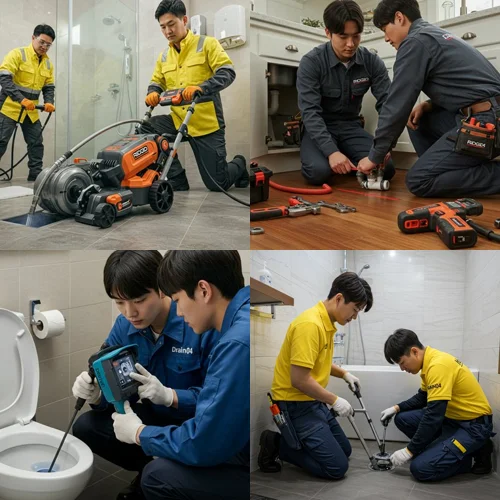 구산동 하수구 막힘 하수도 고민 해결사