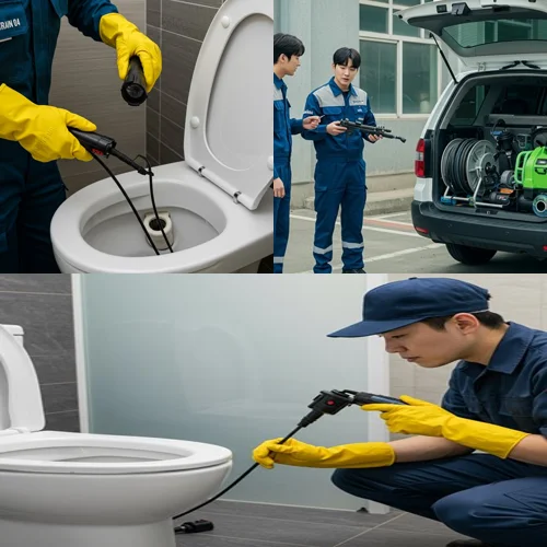 구산동 하수구 막힘 하수도 고민 해결사