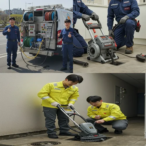 진관동 변기막힘 수리 막힌 속까지