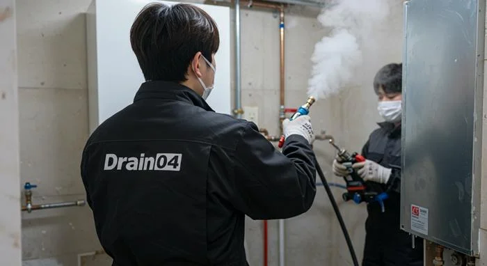 은평구 언수도 녹임 하수구 꽁꽁 언 하수구 시원하게