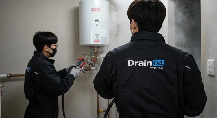 은평구 언수도 녹임 하수구 꽁꽁 언 하수구 시원하게