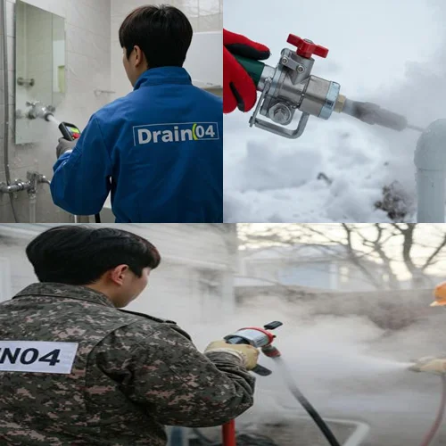 대조동 수도관 동파 하수구 시원하게 뻥 녹여 드려요