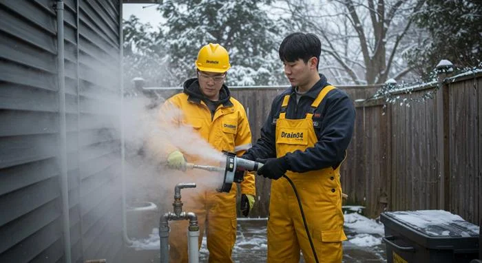 신사동 수도관 동파 하수구 녹여서 걱정 없게 해드려요
