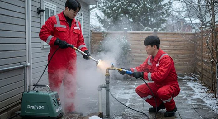 신사동 언 수도 녹임 해빙 업체 꽁꽁 언 마음까지 녹여