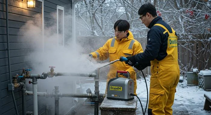 불광동 수도관 동파 하수구 동파로 인한 역류 해결