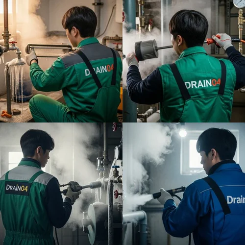 녹번동 해빙 하수도 배관 업체 겨울에도 시원한 물줄기