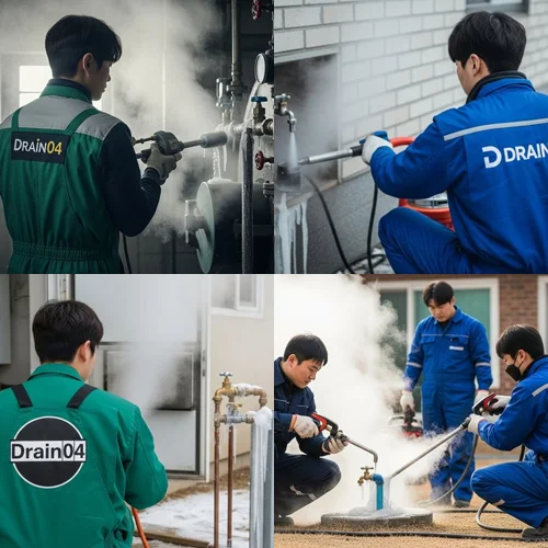 갈현동 언 수도 녹임 해빙 업체 배관 속까지 시원하게 해빙