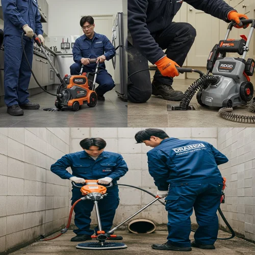 진관동 하수구 막힘 하수도 막힘 탈출