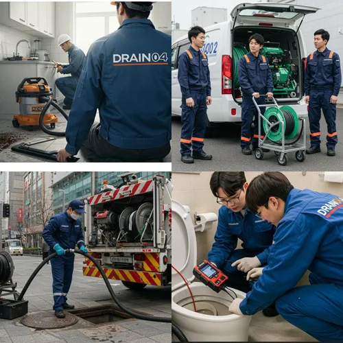 구산동 하수구막힘 뚫음 통쾌한 해결