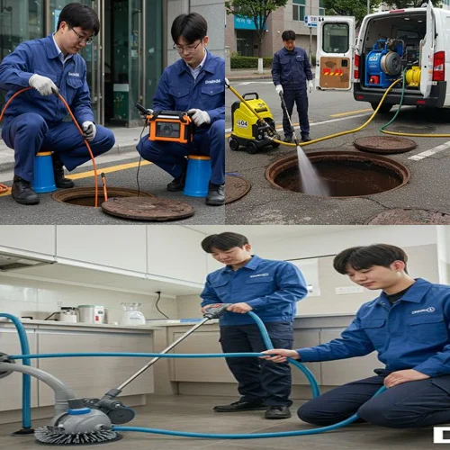 대조동 하수구 막힘 하수도 통쾌한 해결