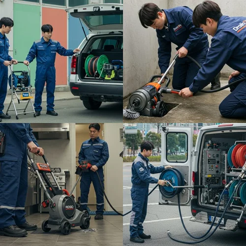 대조동 변기 막힘 역류 해결