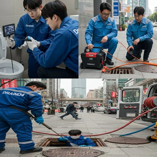 은평구 고압세척 메인 배관