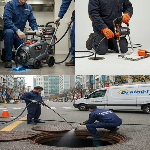 은평구 고압세척 메인 배관