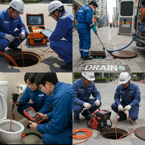 은평구 고압세척 통수 작업