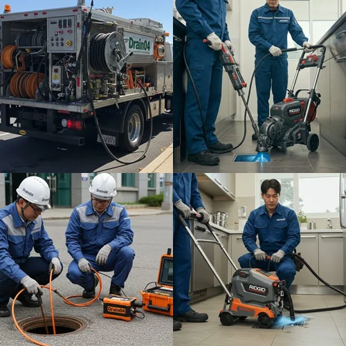 신사동 하수구 막힘 배관 내시경