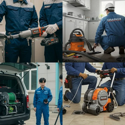 신사동 하수구 막힘 배관 내시경