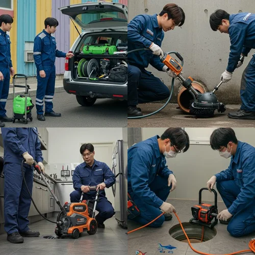 대조동 하수구 막힘 반지하 세대