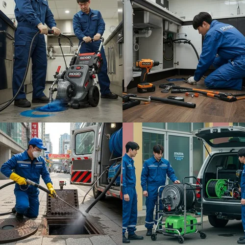 은평구 변기 막힘 칫솔 빠짐