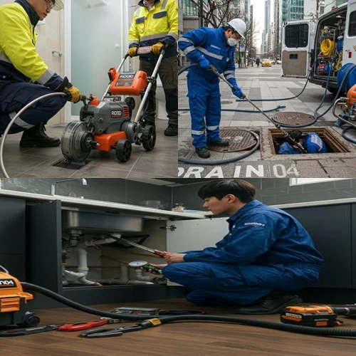 수색동 하수구 막힘 아파트 횡주관