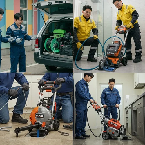 은평구 오수관 하수관 배관 막힘 내시경