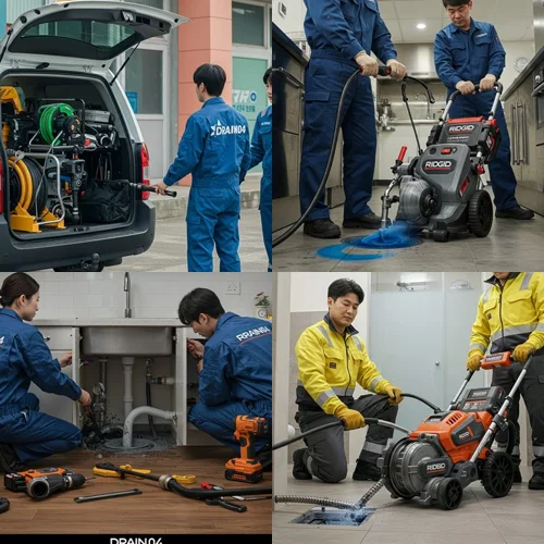 역촌동 하수구 뚫음 배관 스케일링