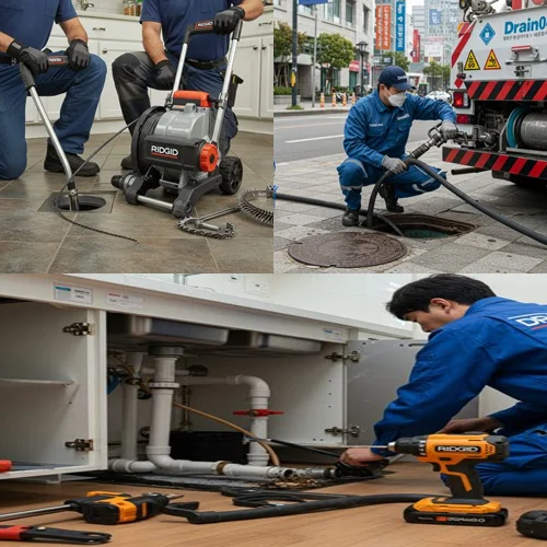 진관동 변기 막힘 레버 고장