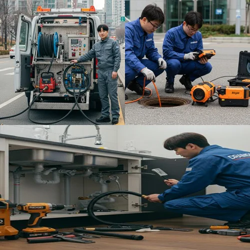 역촌동 하수구 막힘 오수관 역류