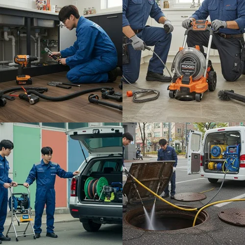 증산동 하수도 막힘 뚫어 뻥