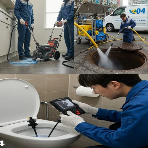 은평구 변기 막힘 물티슈 꽉!