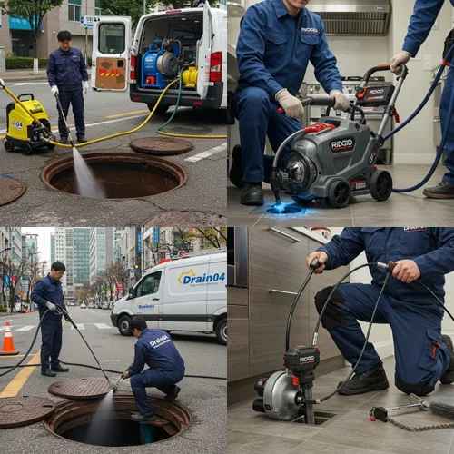 대조동 하수도 막힘 오래된 배관