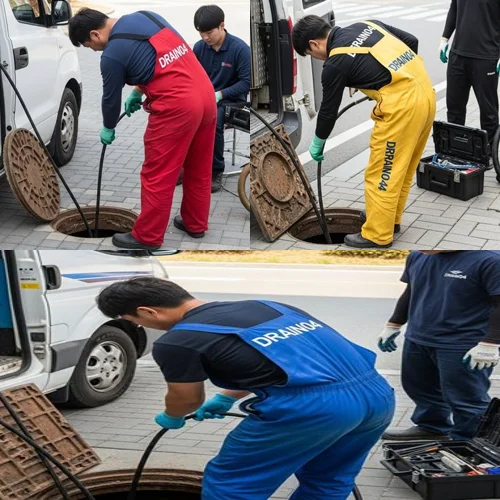 은평구 오수관 하수관 배관 막힘 뚫음