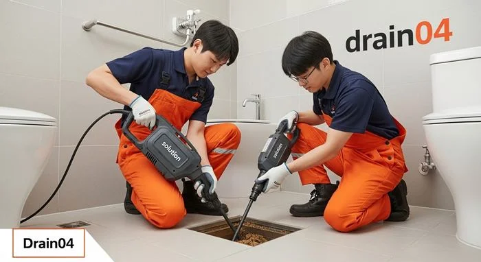 인천 하수구고압세척 인천 주안 공단 배관