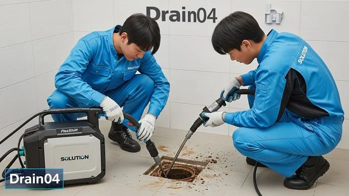 증산동 하수구 뚫음 뚫어 횡주관