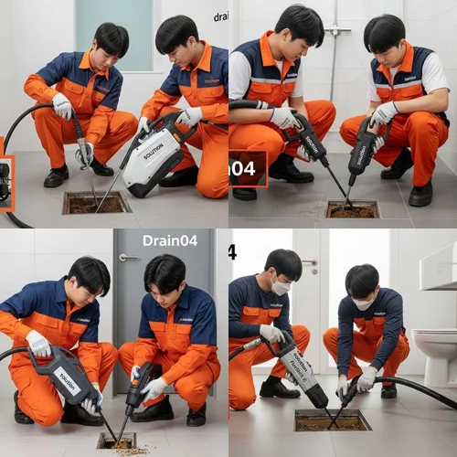 구산동 하수구 막힘 다세대 주택