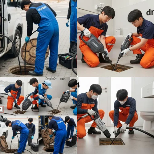 은평구 하수도 배관 막힘 맨홀 청소