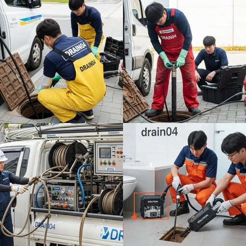 역촌동 하수도 막힘 배관 공사