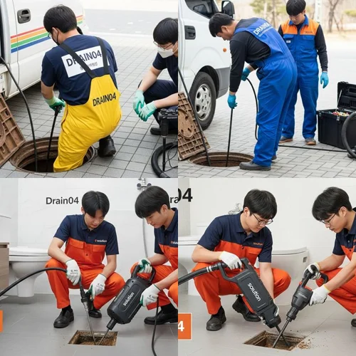 은평구 하수도 막힘 주차장 침수