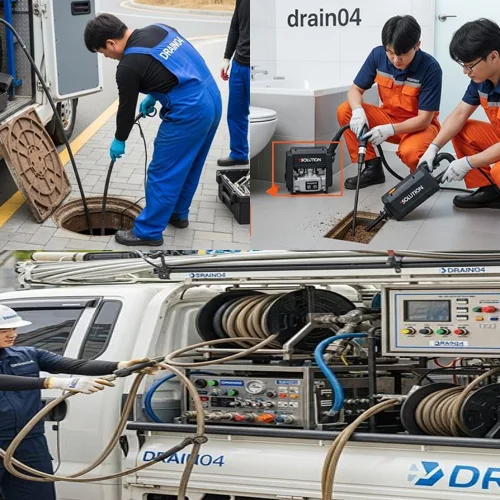 불광동 하수구 막힘 기름때 제거