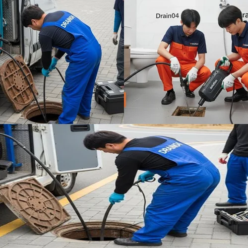 불광동 하수구 막힘 기름때 제거