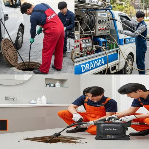 불광동 하수구 막힘 기름때 제거