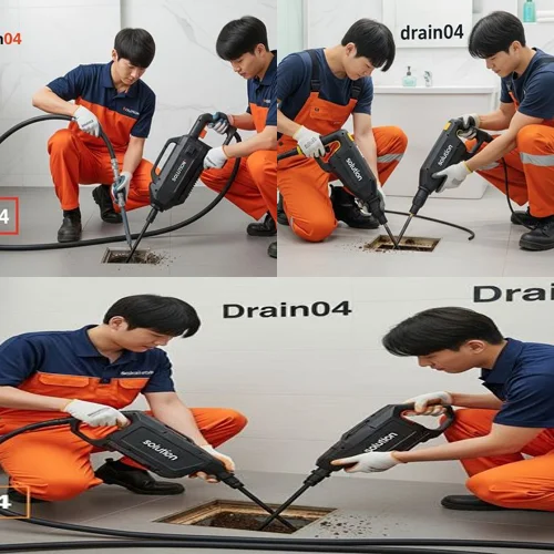 구산동 하수도 막힘 마당 맨홀