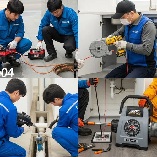 구산동 하수구 배관 막혔을때 상가