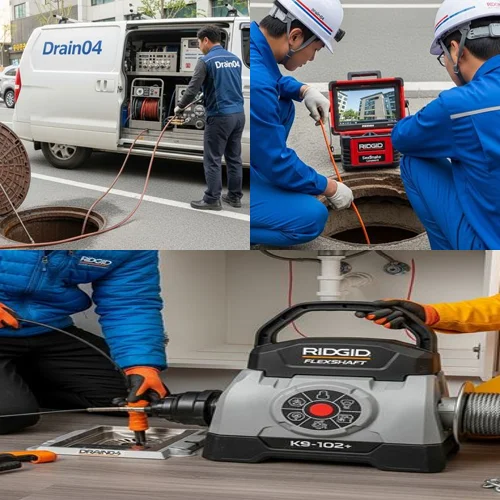 신사동 오수관 배관 막힘 구옥 배관