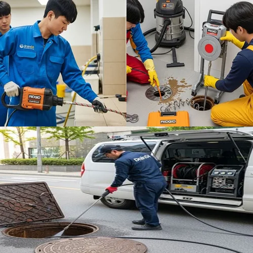 신사동 하수구막힘 신사고개 배관