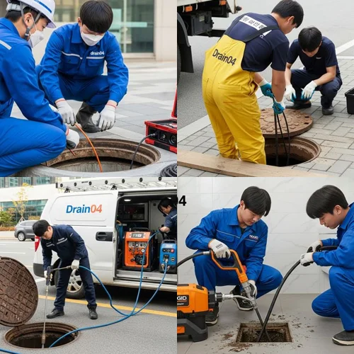 신사동 하수구막힘 신사고개 배관