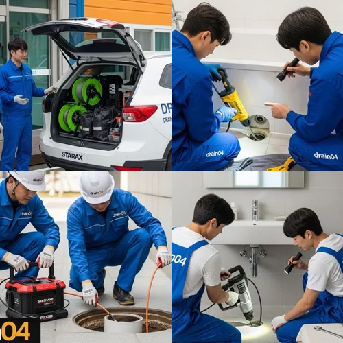 은평구 하수구막힘 식당 주방 역류