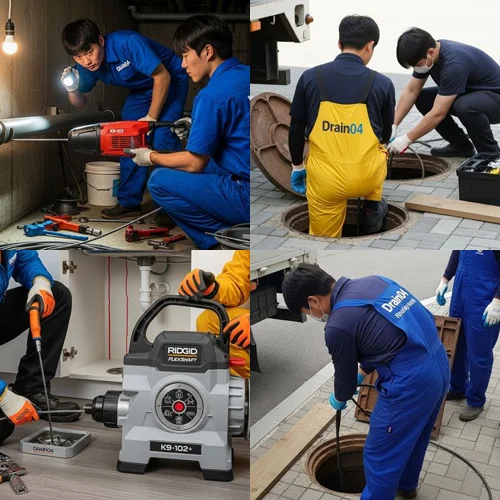 불광동 싱크대막힘 고기집 주방