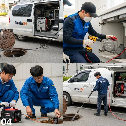 은평구 고압세척 횡주관 청소