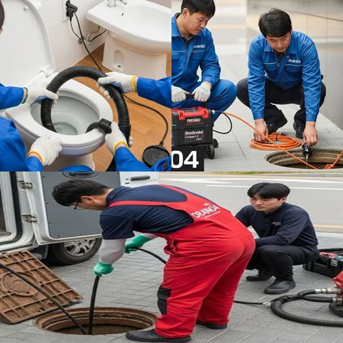 불광동 싱크대막힘 고기집 주방